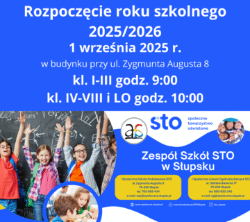 Rozpoczęcie roku szkolnego 20252026